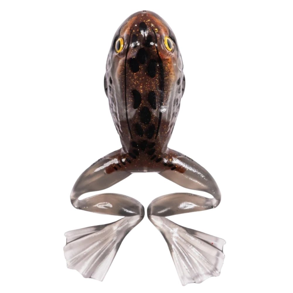 LiveTarget 2.5” Freestyle Frog 2.0 - Bronze / White