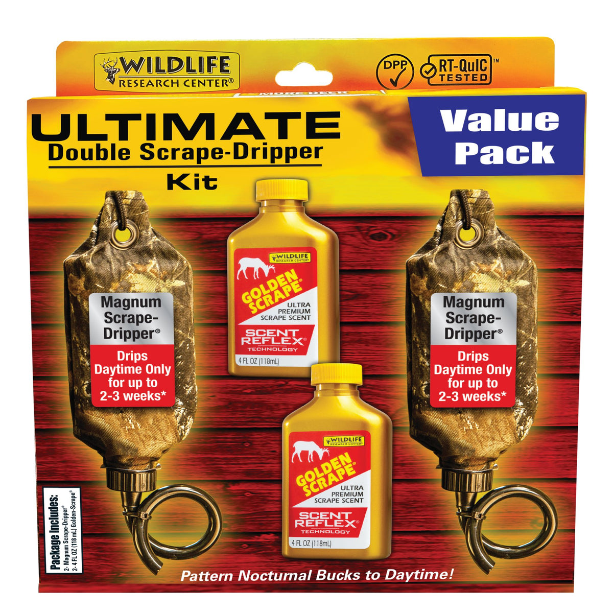 Wildlife Research Ultimate Double Dripper Kit (2 - Drippers, 2 - Golden Scrape) 392