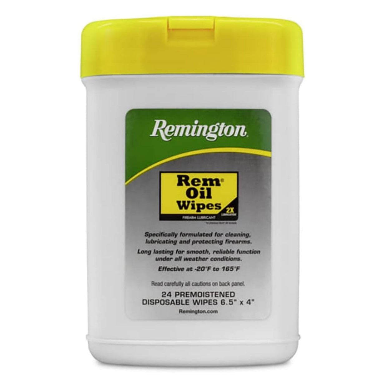 Rem Oil Pop-Up Wipe - Compact (24Ct) 7" X 8" Wipes 16325