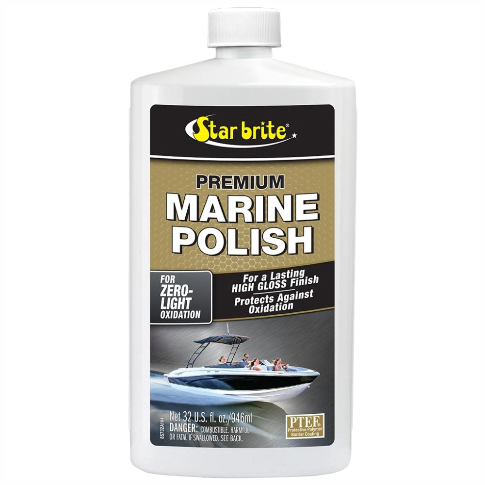Land N Sea Star Brite Premium Marine Polish - UV Protection High Gloss Finish - 32 oz