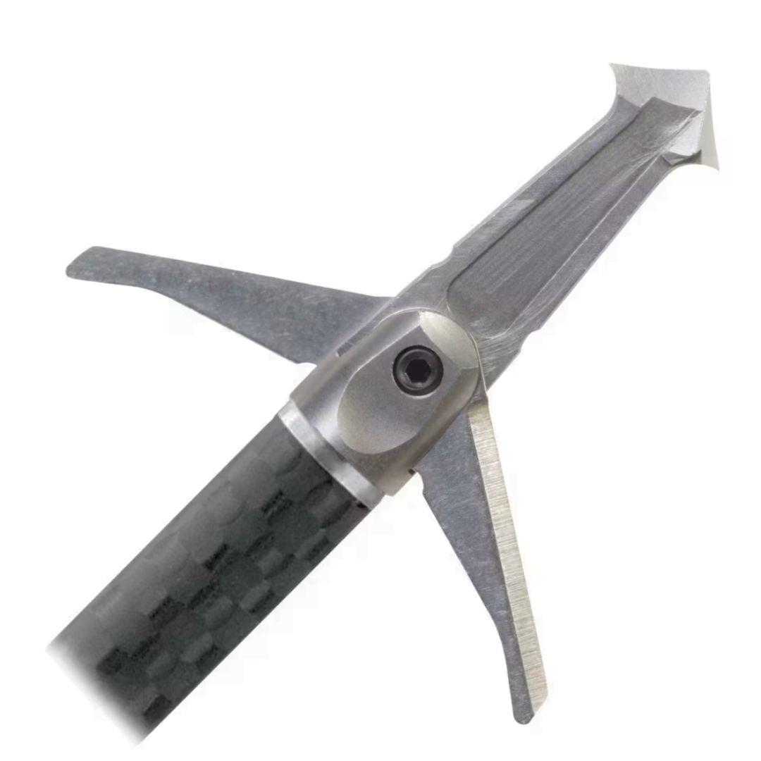 2 Blade 100 Grain 1.5" Cut All Steel 3 Pack W/ Practice Head