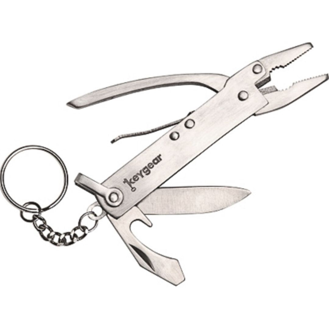 KeyGear Plier Multi-Tool  Silver