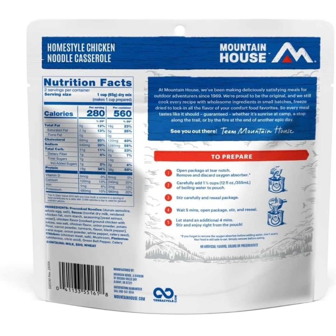 Mountain House Homestyle Chicken Noodle Casserole