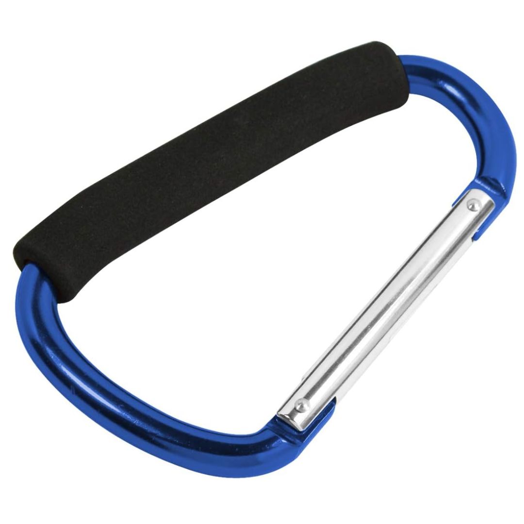 Sona Enterprises Jumbo Carabineer W/Cushion Grip, Assorted Colors (6.5)