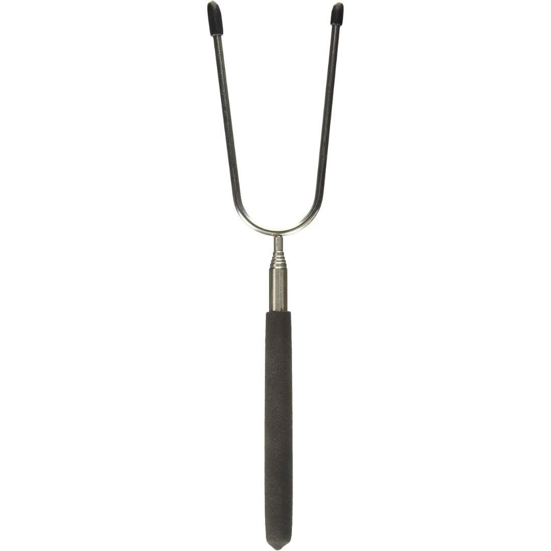 Sona Enterprises 35.5"Telescopic BBQ Fork W/Black Cushion Grip Handles