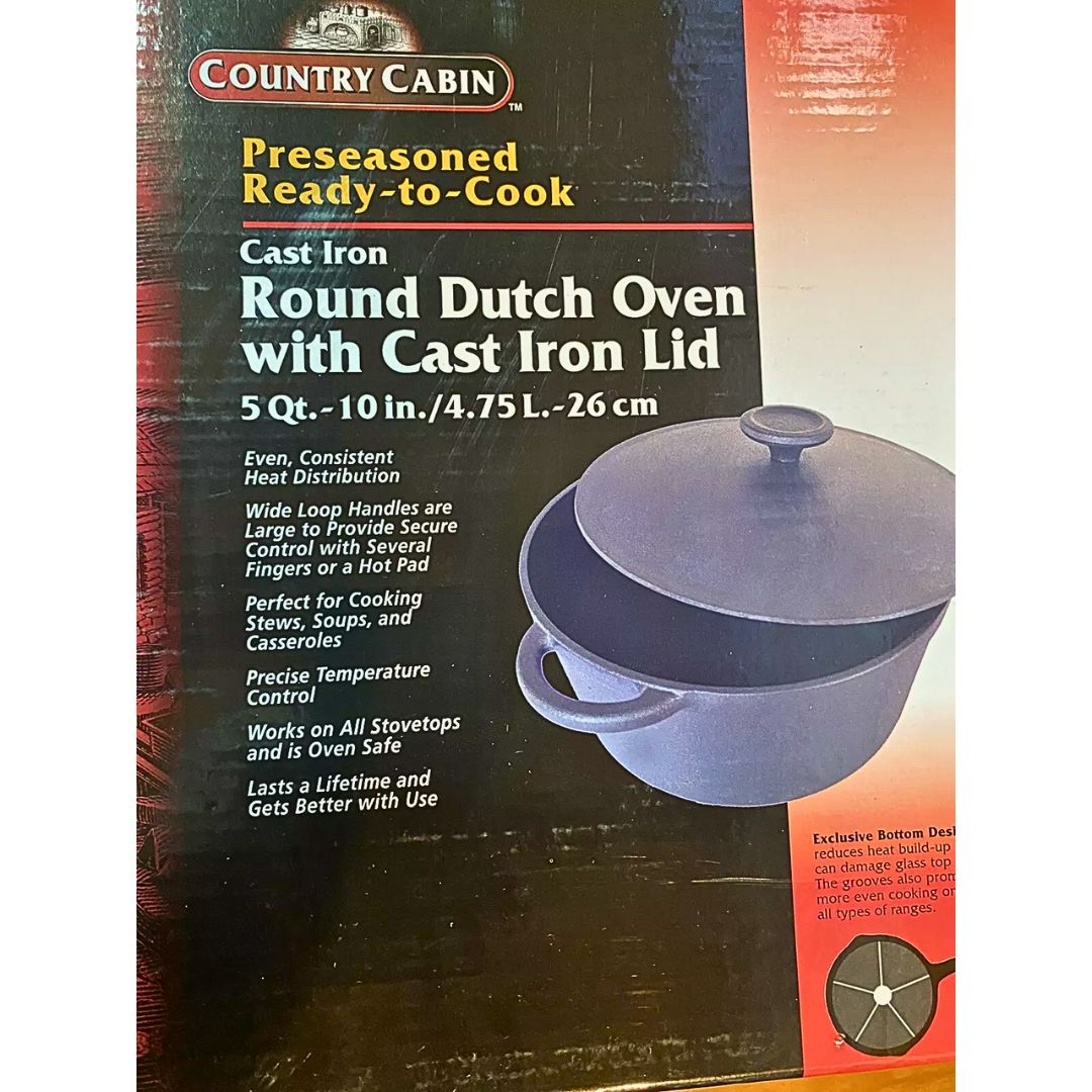 Country Cabin 5 Qt. Dutch Oven