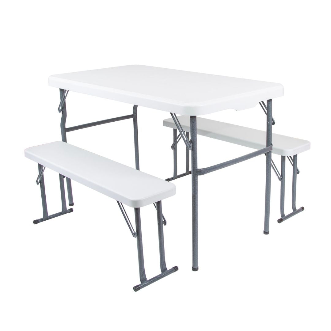 Stansport Heavy-Duty Camp Table with Benches