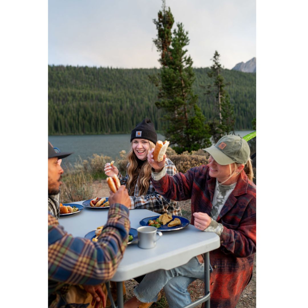 Stansport Heavy-Duty Camp Table with Benches