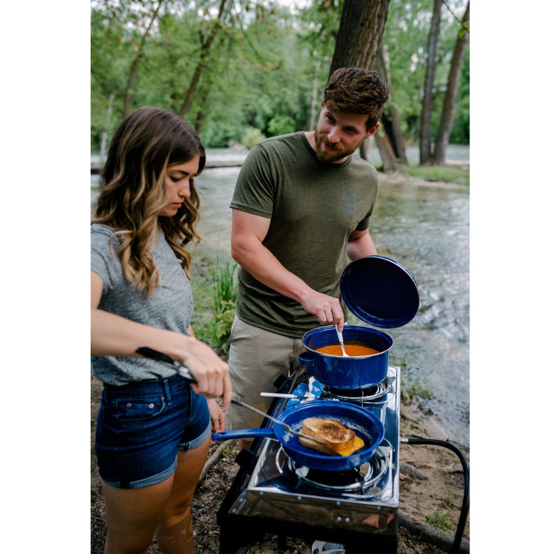 Stansport Enamel Fry Pan 10" Diameter
