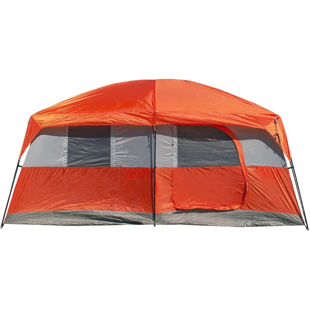 WFS Deluxe 2 Room 8 Person Camping Tent