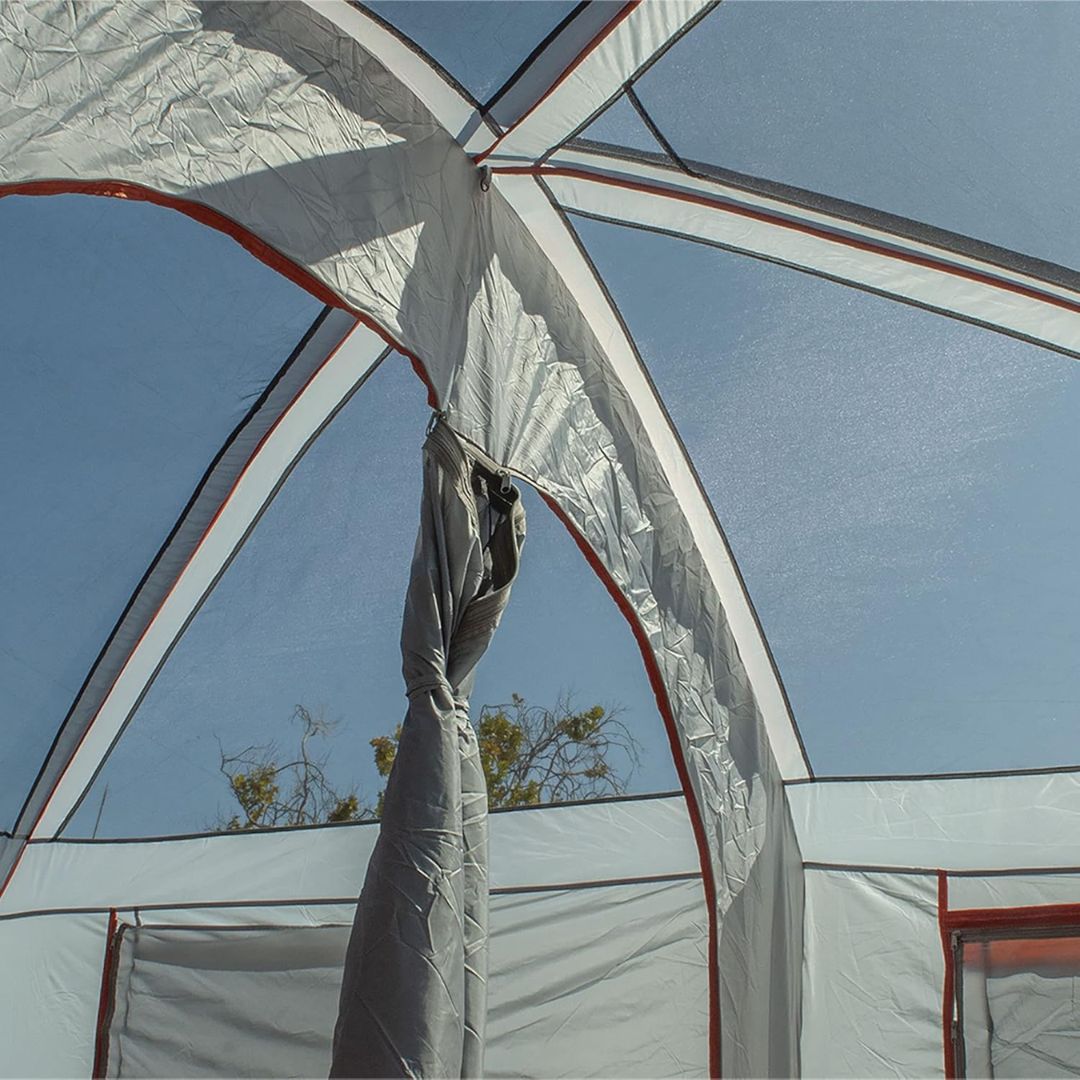 WFS Deluxe 2 Room 8 Person Camping Tent