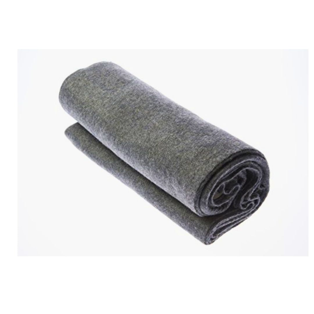 Sona 60"x80"-3lb Charcoal Gray Wool Blanket