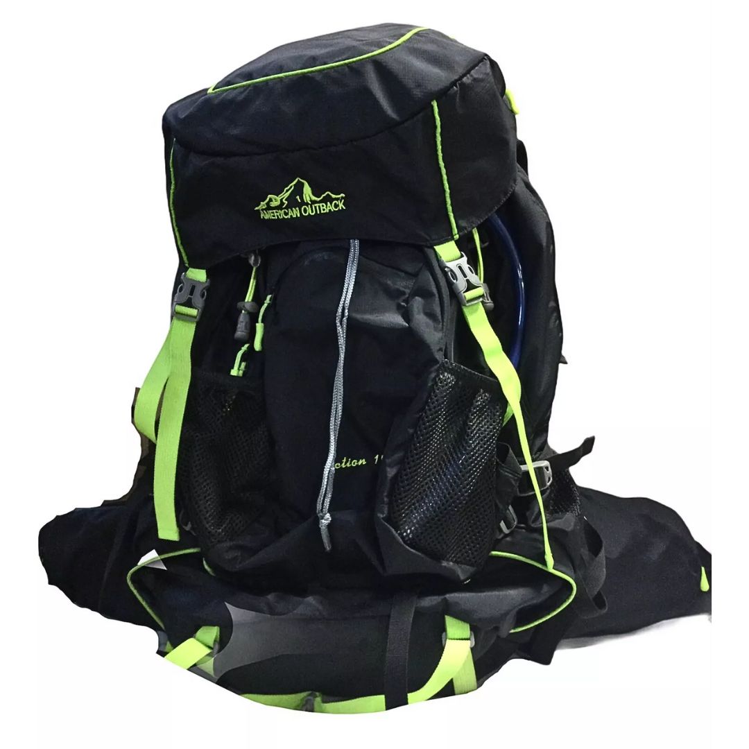 WFS Hydration Pack Combo - 70L w/ 15L Attached - Black/Neon