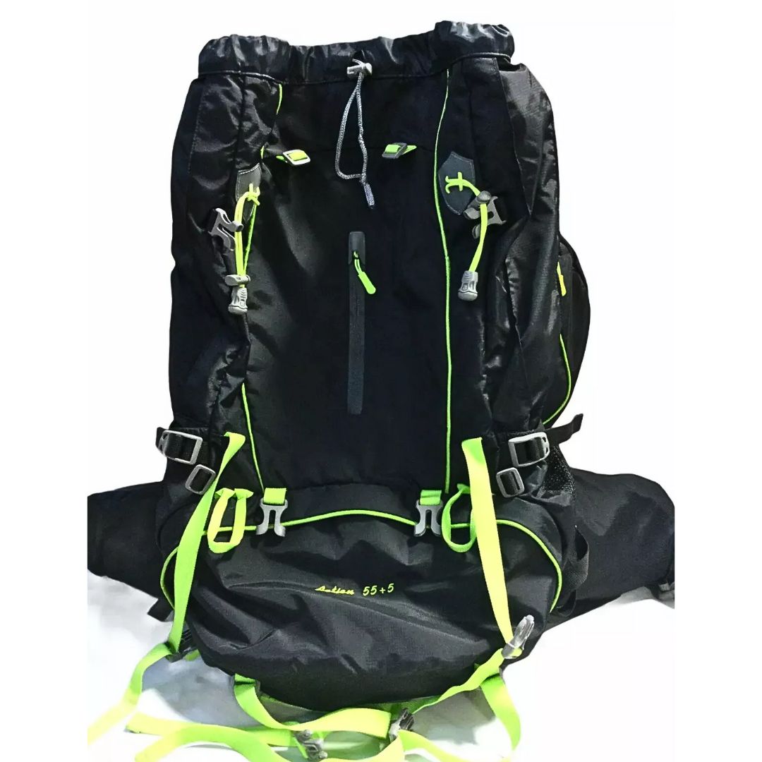 WFS Hydration Pack Combo - 70L w/ 15L Attached - Black/Neon