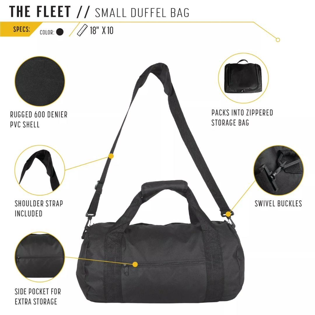 WFS Round Duffle Bag 18"x10"