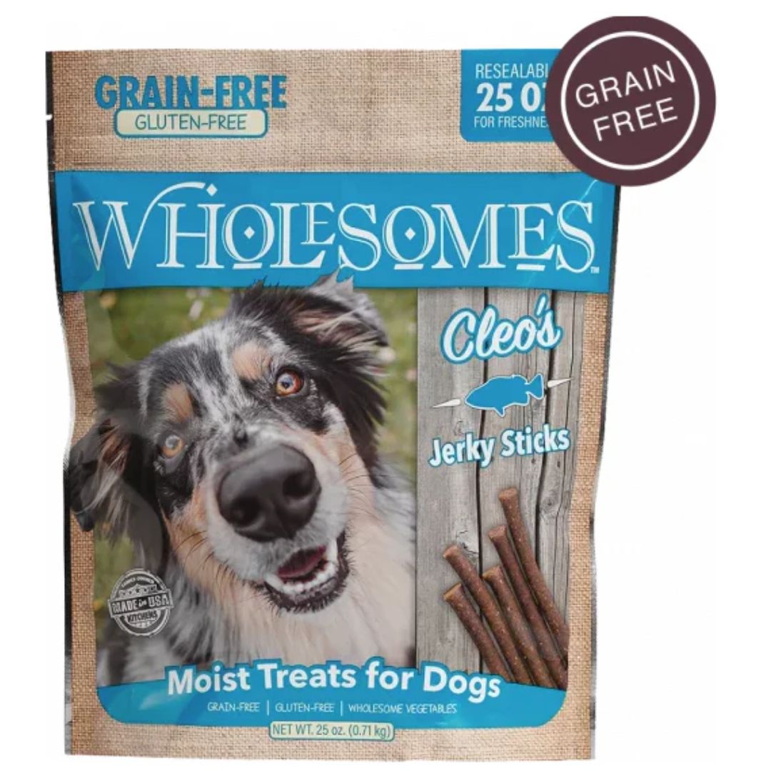 Wholesomes Cleo's Fish Jerky Sticks 25oz