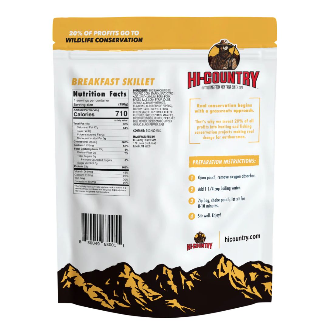 Breakfast Skillet Freeze Dried Meal