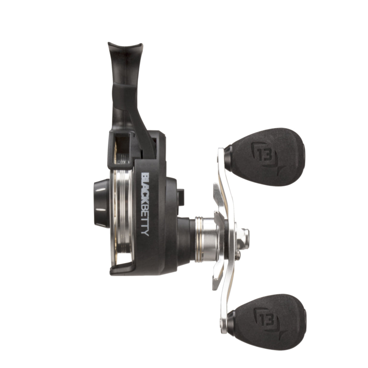 13 Fishing Black Betty Free Fall Ice Reel LH - Copper