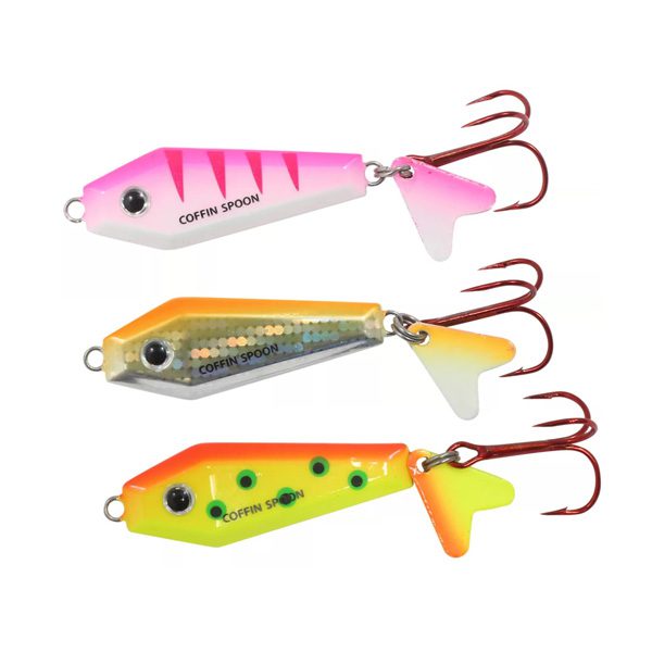 Northland Buck-Shot Coffin Spoon 1/8OZ - 3 Pack