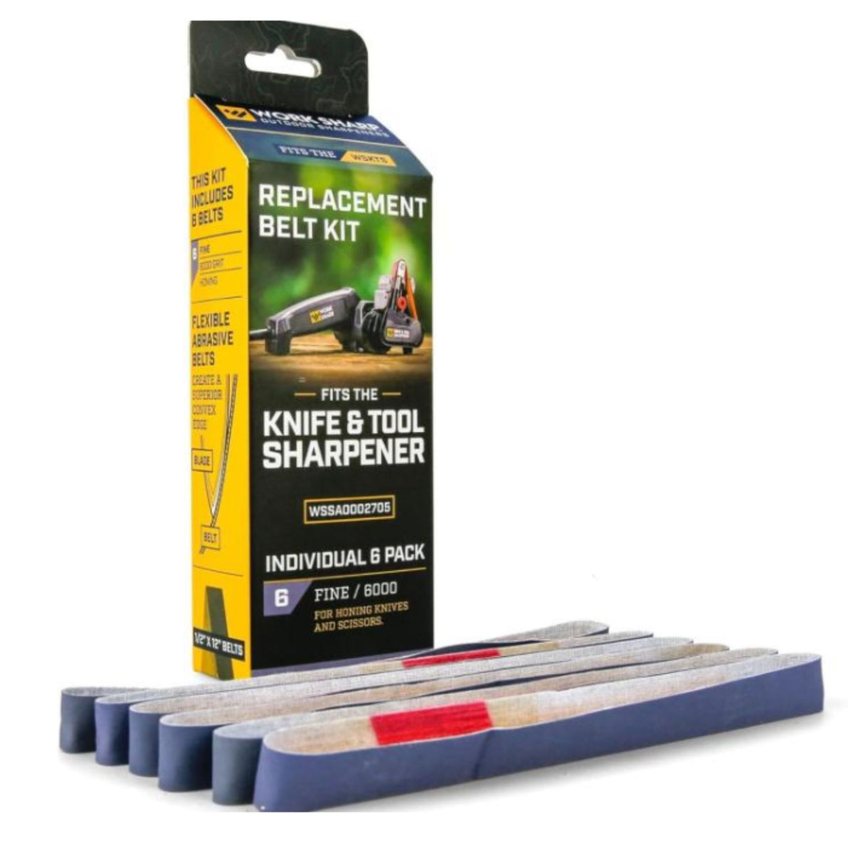 Work Sharp Fine 6000 Grit Belt Accessory Kit WSSA0002705