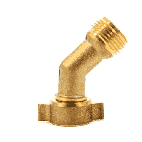 Camco Hose Elbow - Lead Free - 45 Degree With Gripper