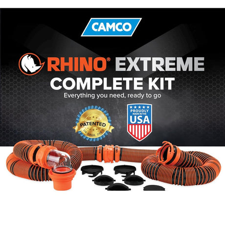 Camco RV Rhino Extreme Sewer Hose Kit - 20ft
