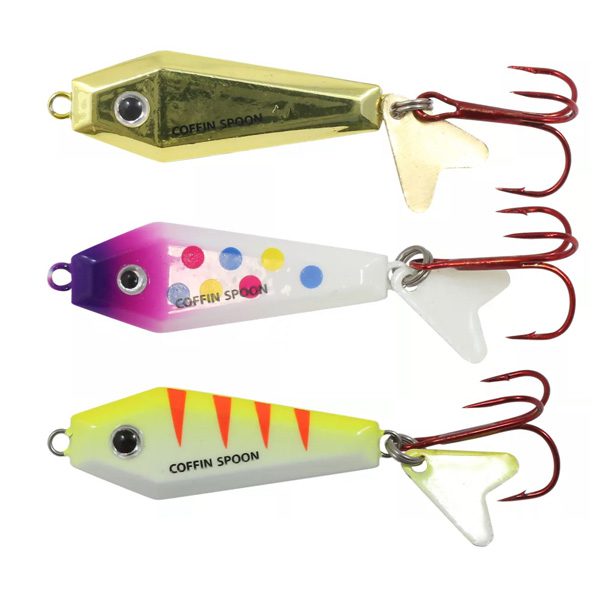 Northland Buck-Shot Coffin Spoon 3/16OZ - 3 Pack