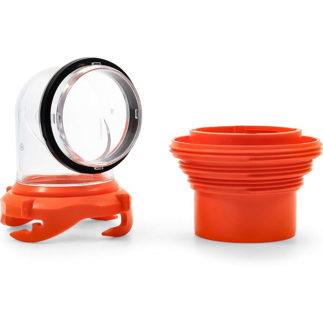 Camco Rhinoflex Elbow & 4N1 Adapter - W/ Swivel Bayonet Fitting