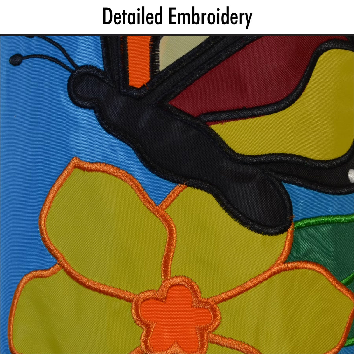 Bright and Colorful Butterfly 40-inch Windsock