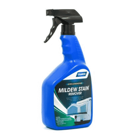 Camco Mildew Stain Remover- Pro-Strength 32OZ Spray Bottle