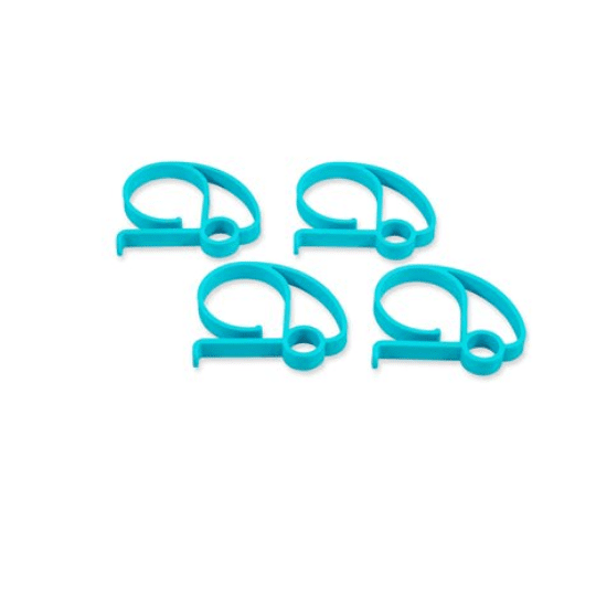 Camco Life Is Better At The Campsite Retro RV Tablecloth Clamps, 4 Pack