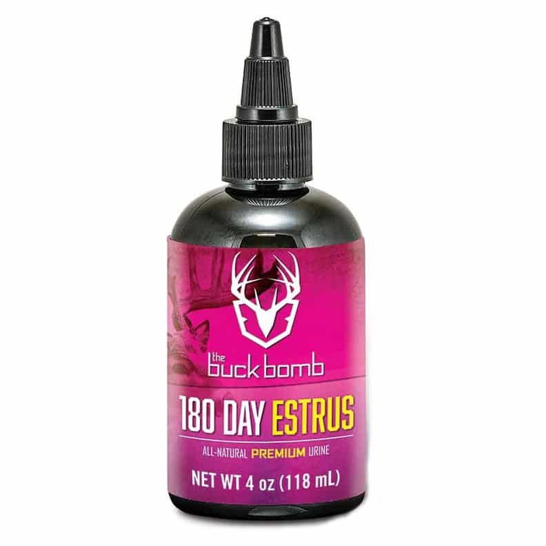 The Buck Bomb - 180 Day Estrus- 4oz W/ 4 Wicks