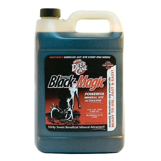 Evolved Habitats Deer Cane Black Magic Liquid Mineral Attractant 1 Gallon