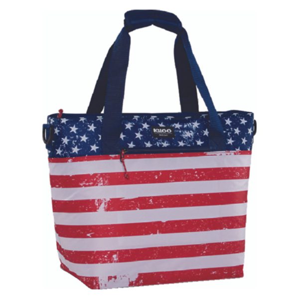 Igloo 30 Can Red White And Blue Soft Cooler