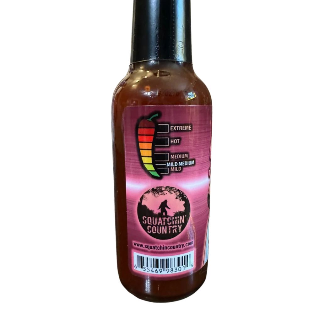 Miss Squatch's Sweet & Sassy Peach Hot Sauce 5oz