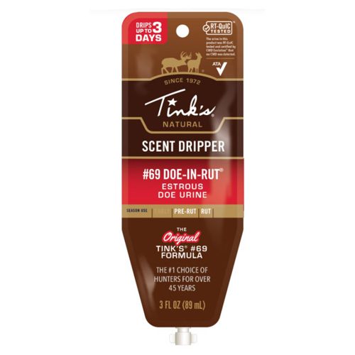 Tink's Disposable Scent Dripper #69 Doe-in-Rut 3 oz.