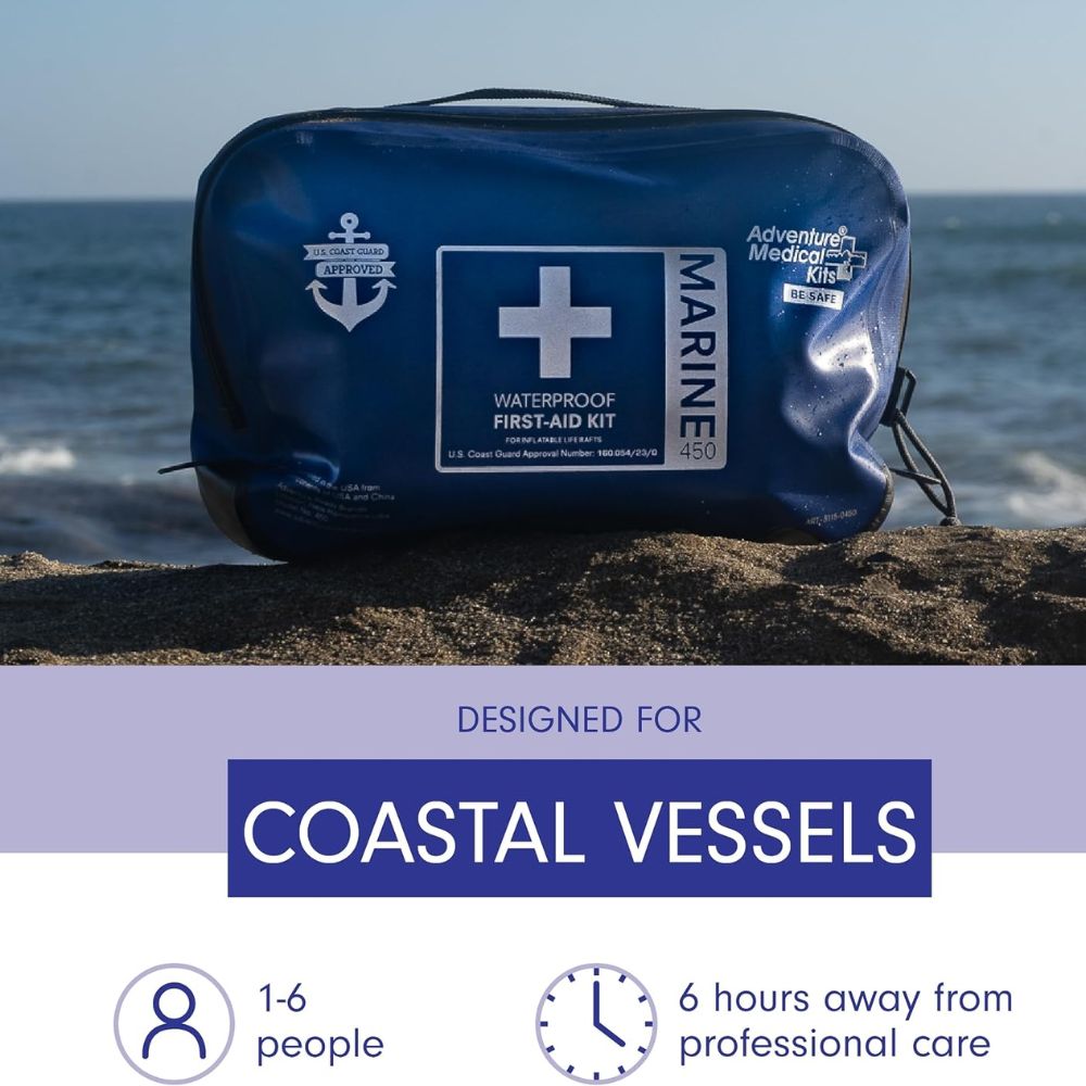 Ready Brands Adventure Marine 450 First Aid Kit – Coast Guard Certified
