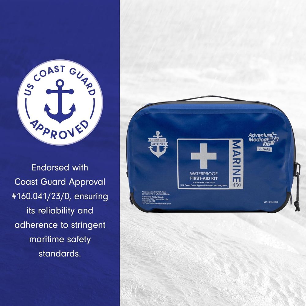 Ready Brands Adventure Marine 450 First Aid Kit – Coast Guard Certified