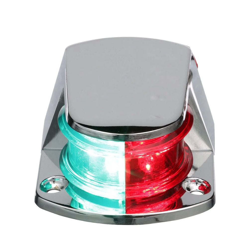 Seachoice LED Bi-Color Bow Light, Chrome, 3in