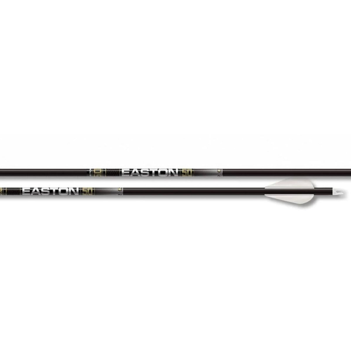 Easton Hunting Arrows 5.0 5mm w/ 50 Grain Steel Halfout PACK (6) 002042