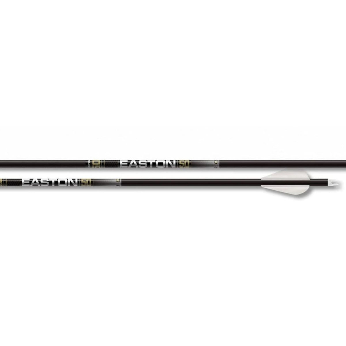 Easton Hunting Arrows 5.0 5mm w/ 50 Grain Steel Halfout PACK (6) 102046