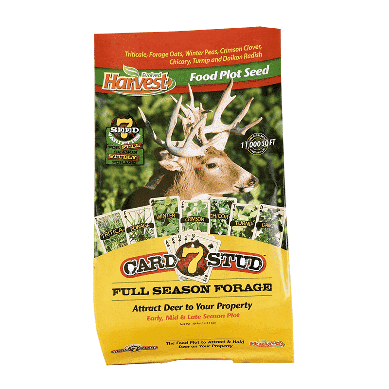Evolved Harvest  7 Card Stud - 10lbs - Plants Up to  1/4 Acre