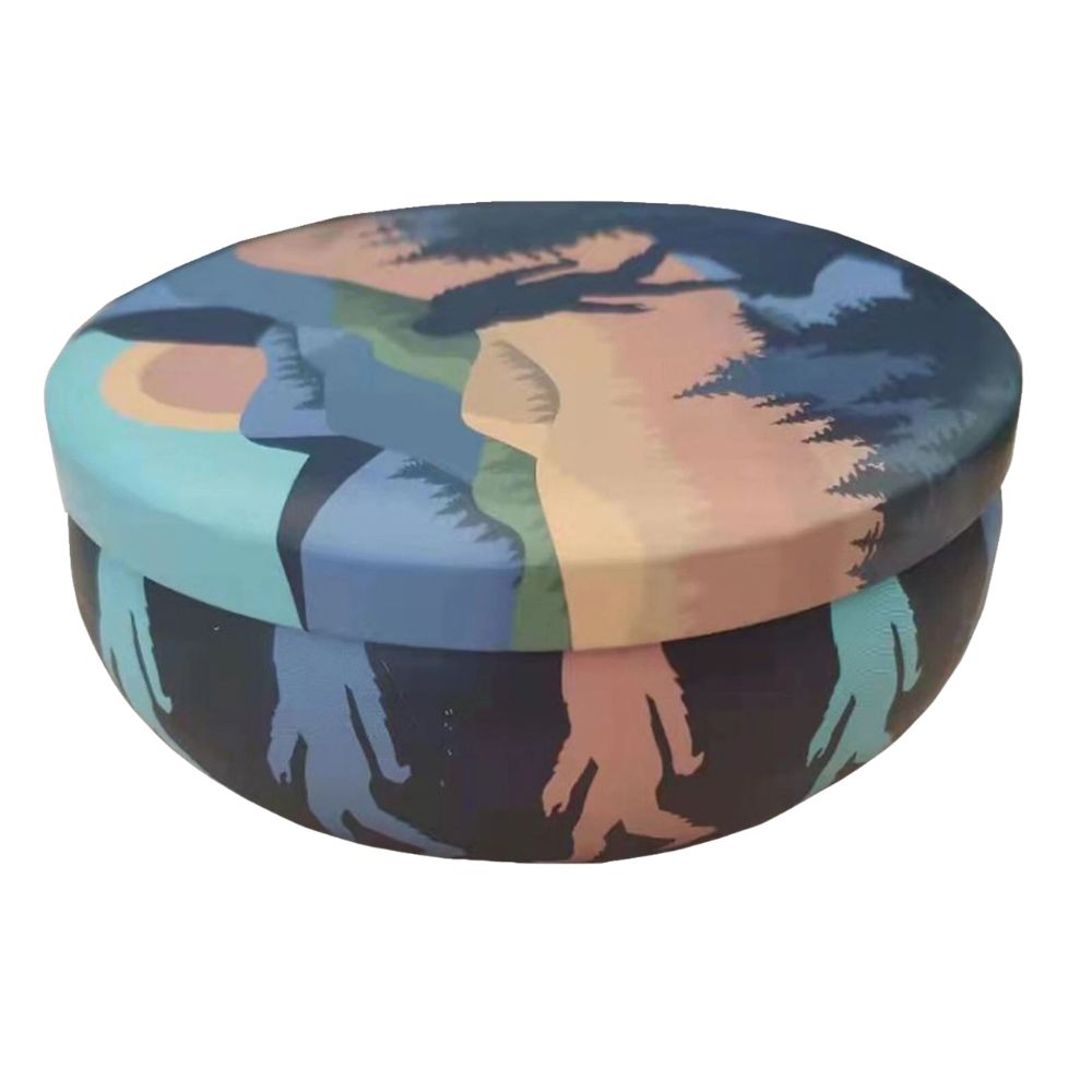 Bigfoot Citronella Round Tin Candle