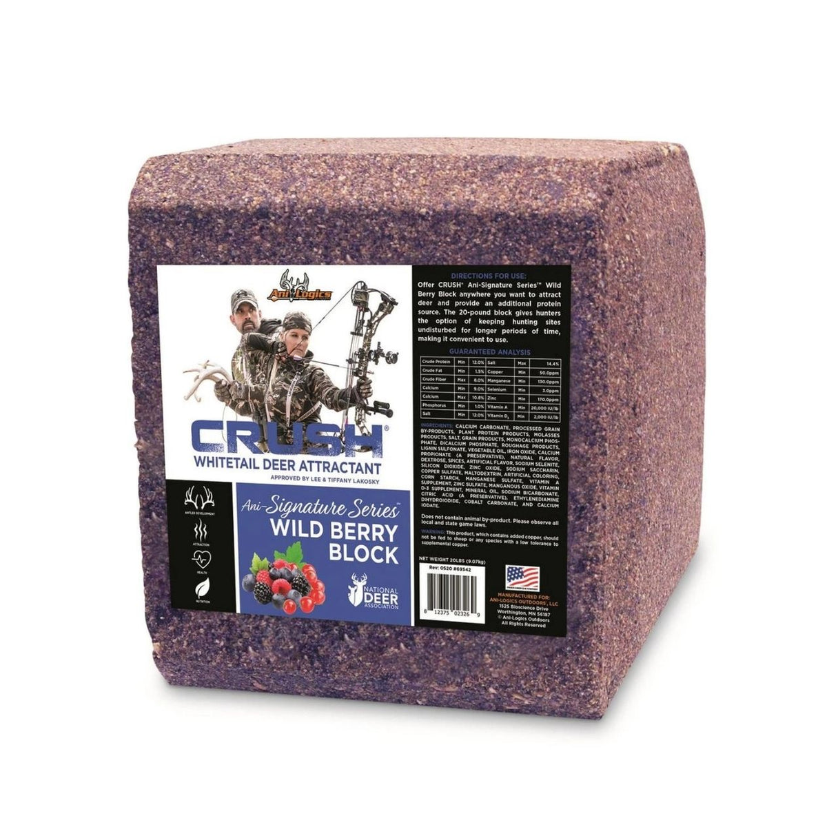 Ani-Logics Crush Wild Berry 20lb Block