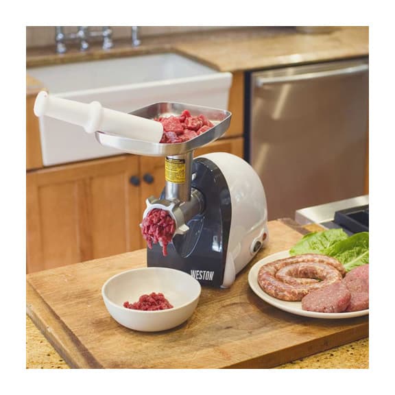 Weston #5 Electric Meat Grinder & Sausage Stuffer