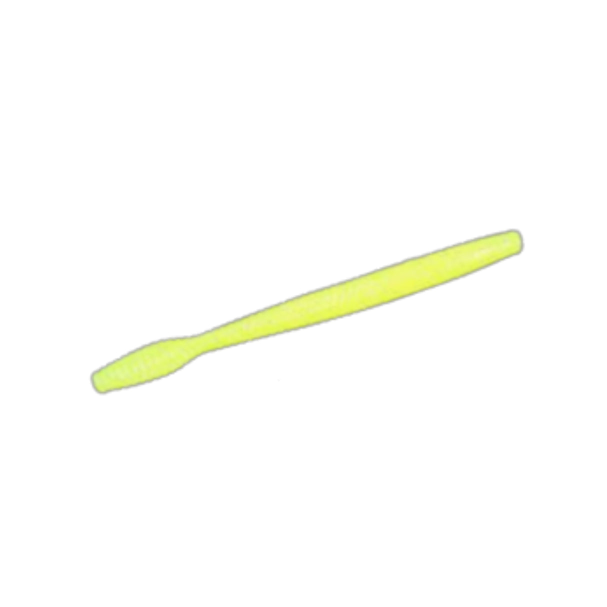 Raven Steelhead Worm 2 1/4" Chartreuse 20ct