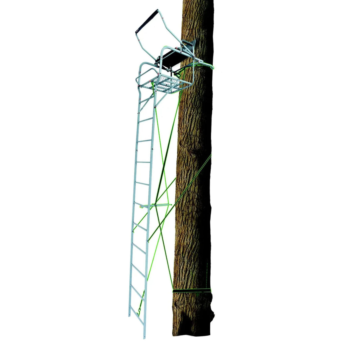 Ol' Man 17' Final Shot Extra Wide Jaw & Truss Ladder Stand