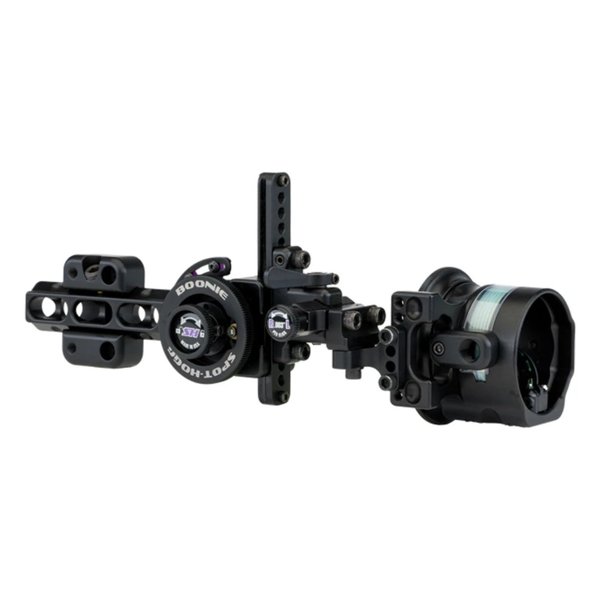 Spot Hogg BDTTSRH10 Boonie Dovetail Sight Triple Stack, .010, Black, Right Hand