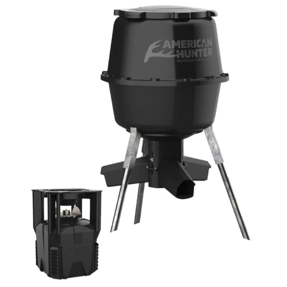American Hunter XDE-Pro With Nesting Hopper 30 Gallon Feeder