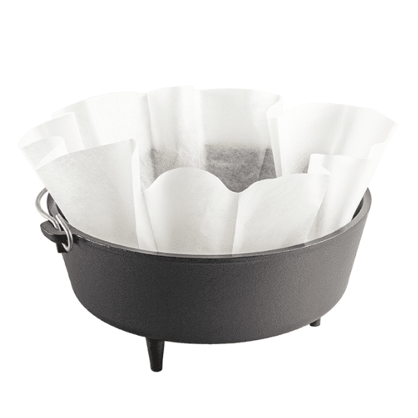 Set of 8, 20 Inch Parchment Paper Dutch Oven Liners